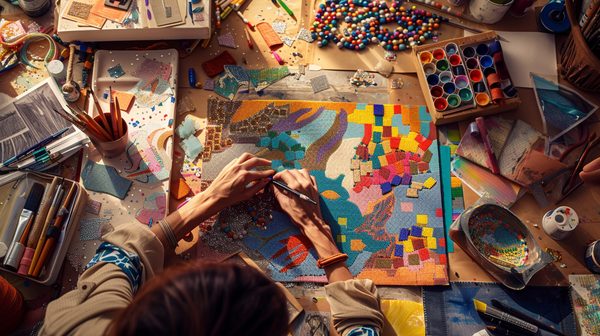 Découvrez l'art des loisirs créatifs