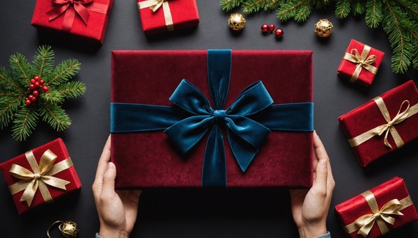 Emballage cadeau en velours : l'élégance au service de vos présents